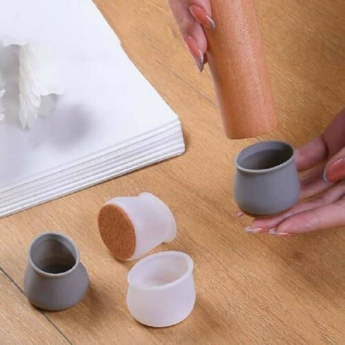 Leg Caps for Furniture- Easy movement & No more floor scratches