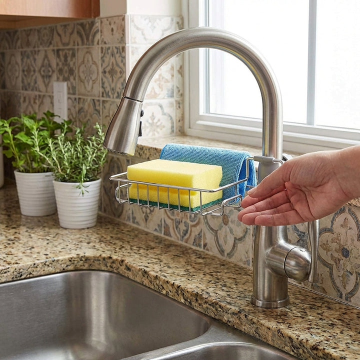 Kitchen Steel Sink Organizer