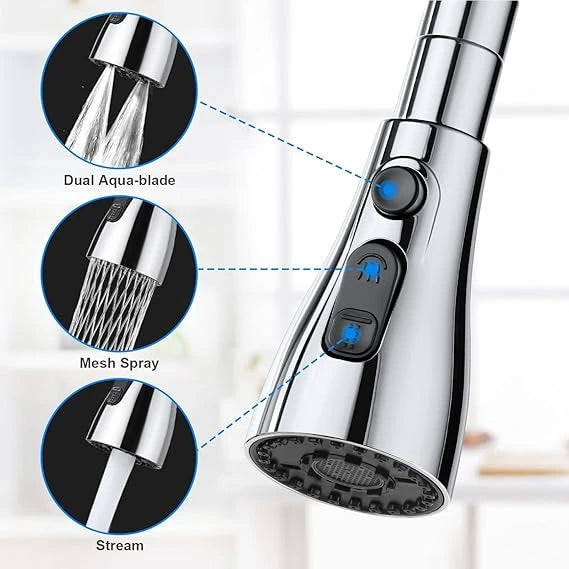 Flexible Tap Extension  Rotate, Rinse & Save Water  Easy Fit for Any Sink