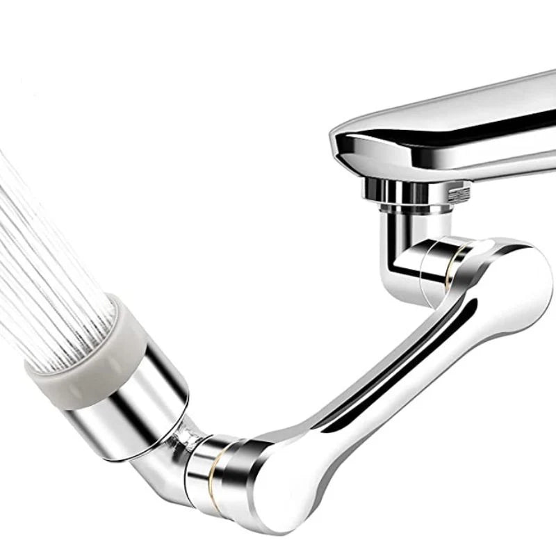 AquaFlex 1080° Swivel Faucet Extender with Dual Spray Mode