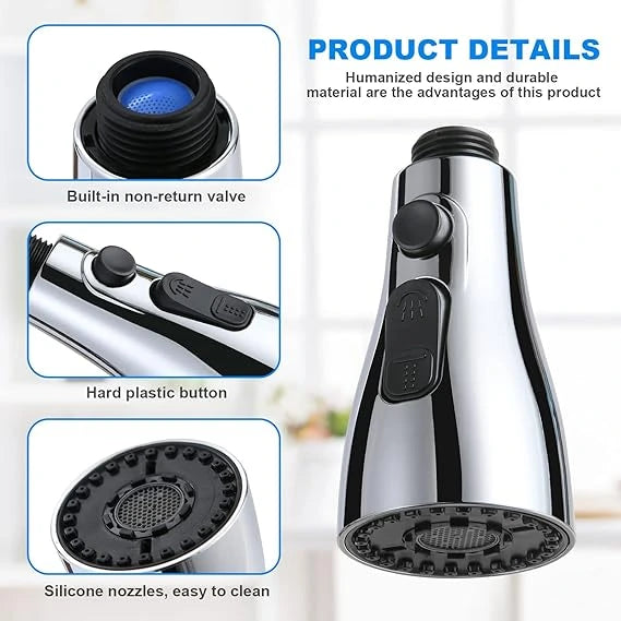 Flexible Tap Extension  Rotate, Rinse & Save Water  Easy Fit for Any Sink