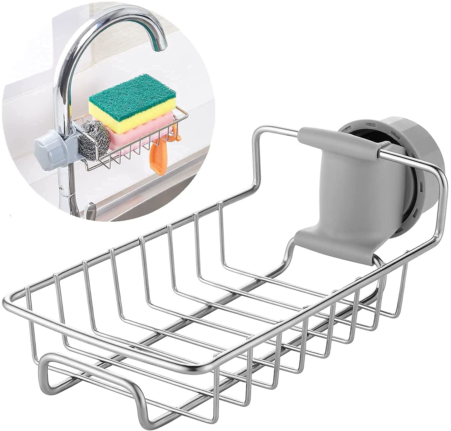 Kitchen Steel Sink Organizer