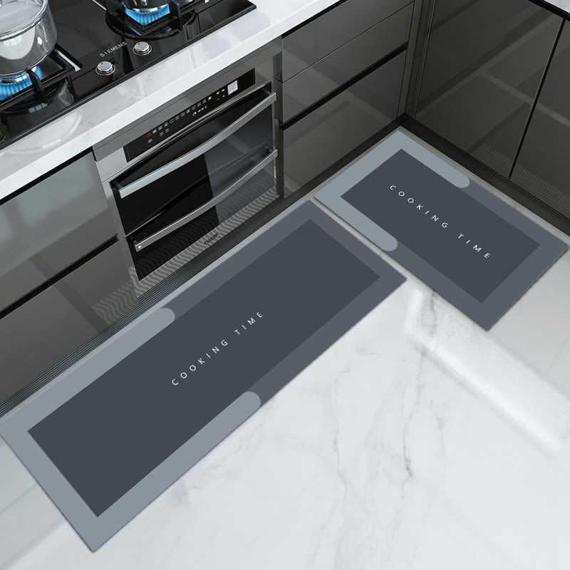2-piece waterproof memory foam kitchen mat set  trs