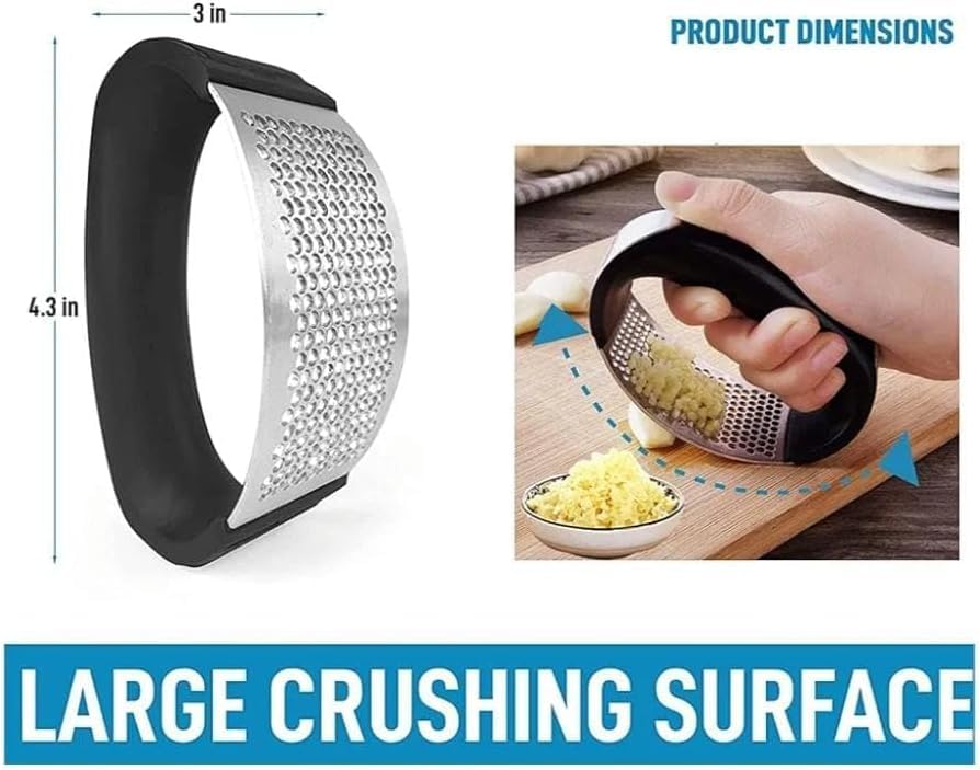 Premium Garlic Crusher – Easy, Quick & Mess-Free