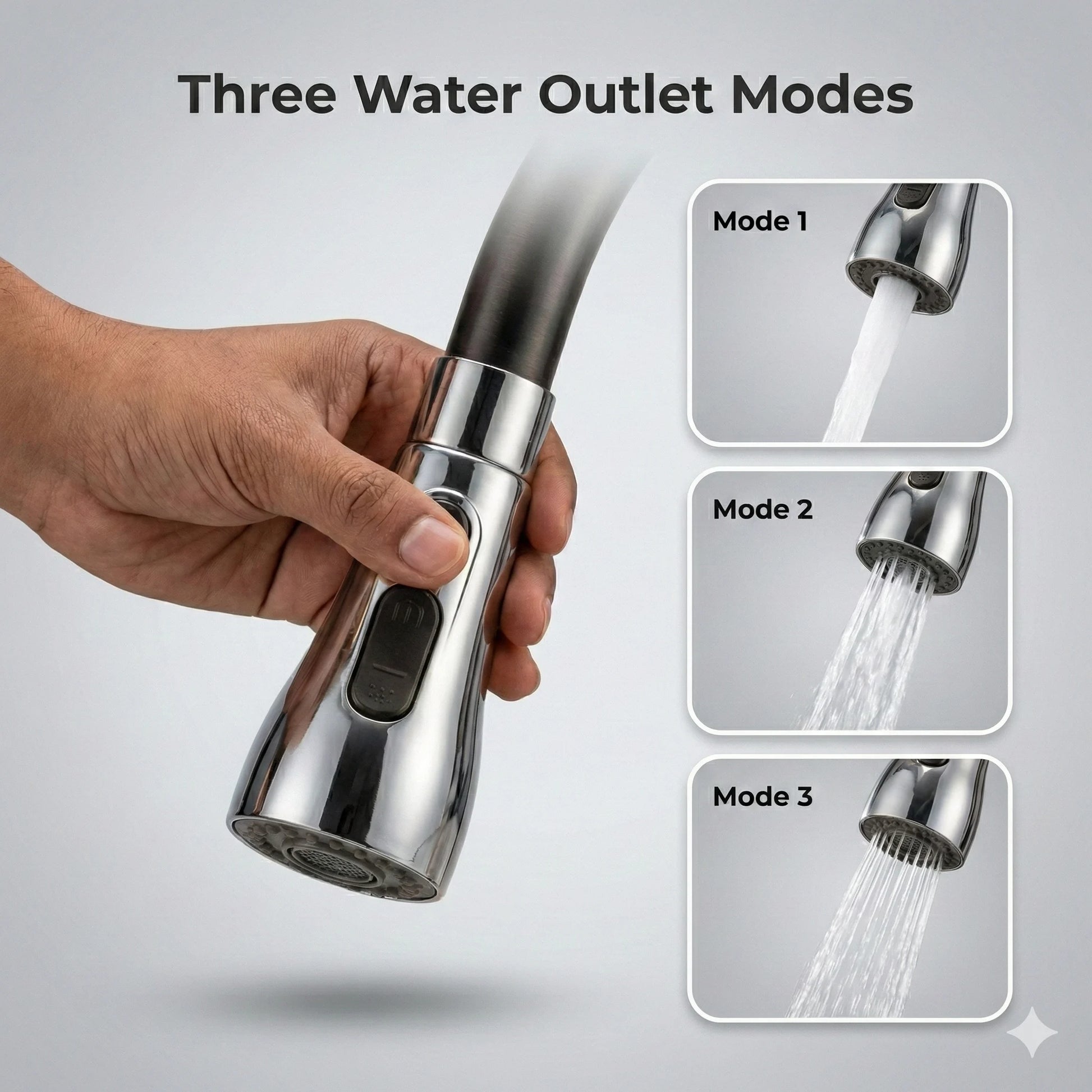 Flexible Tap Extension  Rotate, Rinse & Save Water  Easy Fit for Any Sink