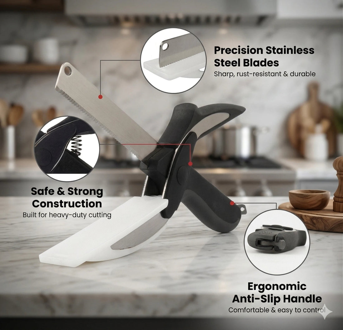 Stainless Chopper  Easy Pull Mechanism  Fast Effortless Chopping