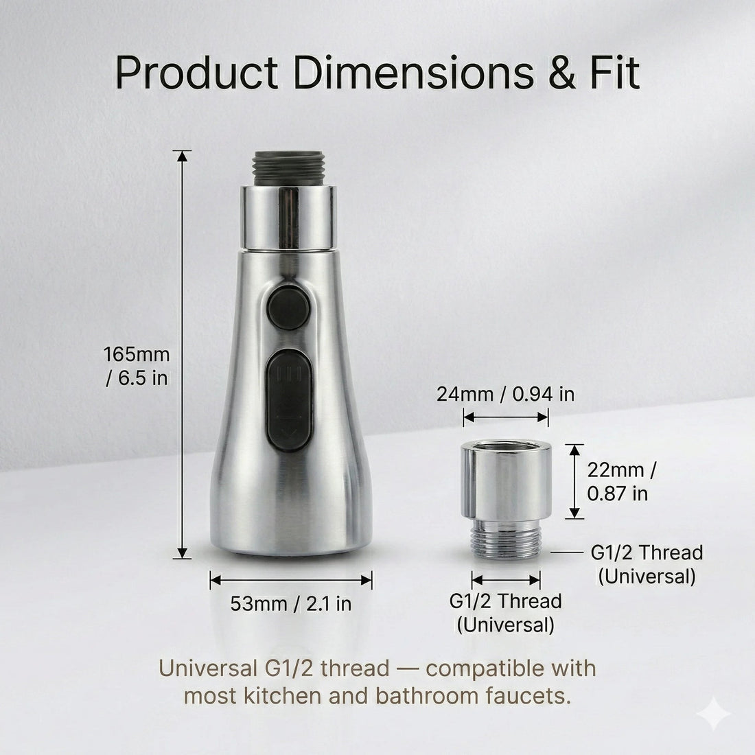 Flexible Tap Extension  Rotate, Rinse & Save Water  Easy Fit for Any Sink