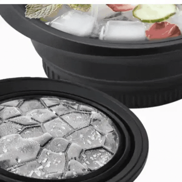 Ice Facial Bowl  Built-In Tray  Smooth, Firm & Glow